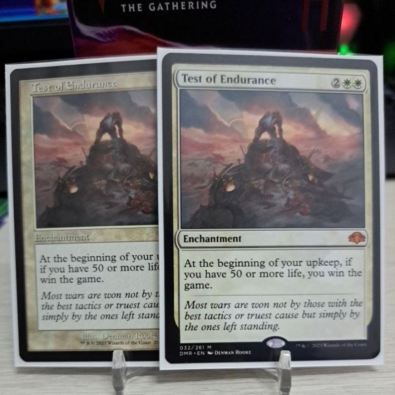 MTG Test of Endurance (DMR)(Mythic) Shopee Singapore