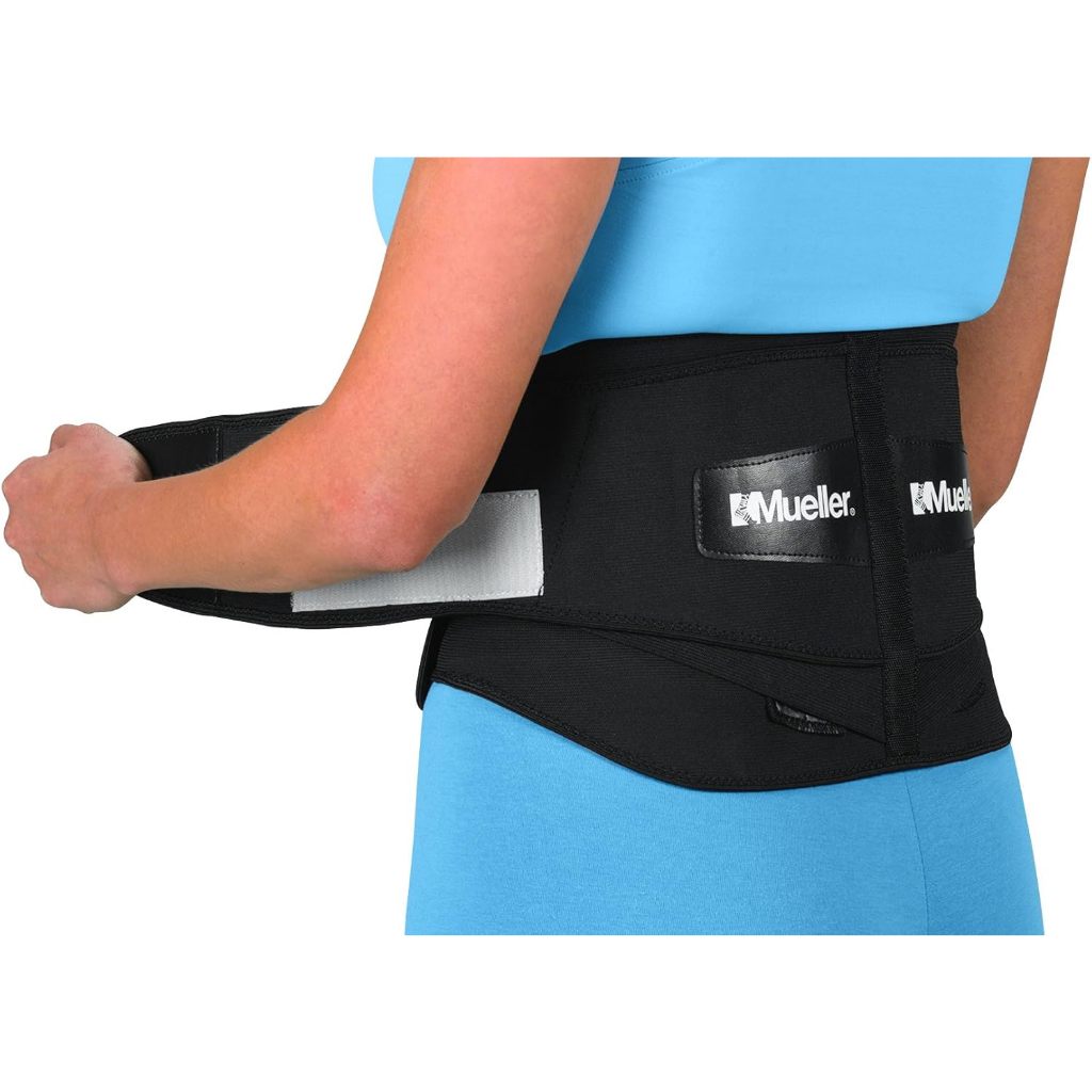 Mueller 255 Lumbar Support Back Brace with Removable Pad Shopee Singapore