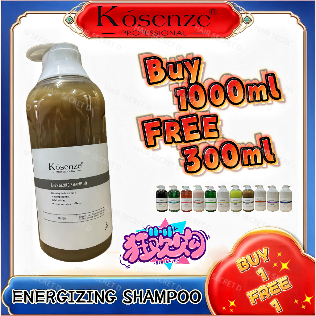 KOSENZE ENERGIZING SHAMPOO 