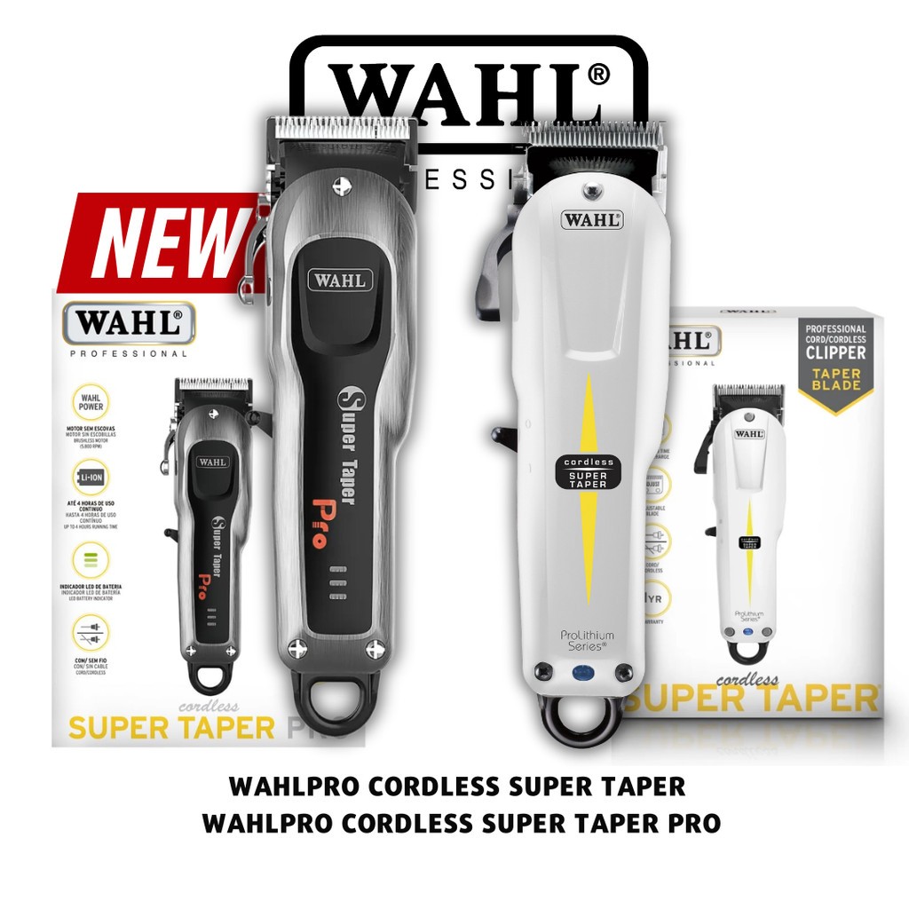 WAHL Cordless Super Taper Pro Super Taper Cordless Hair Clipper
