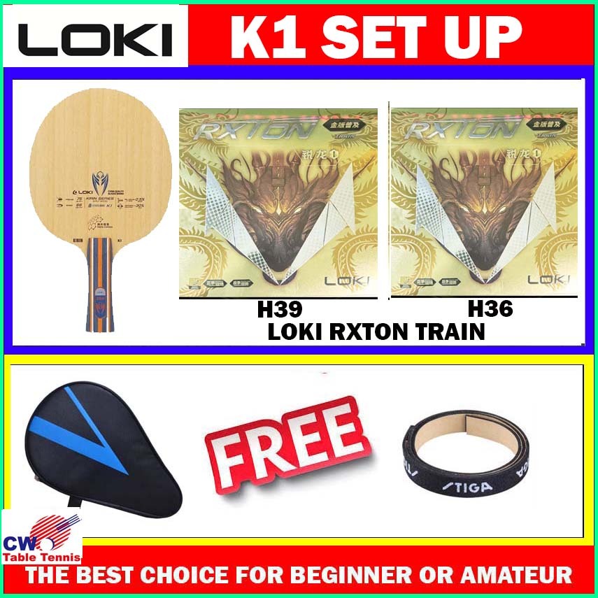 LOKI KRIN K1 CARBON BLADE+ LOKI RXTON 1 TRAIN GOLD VERSION SET TABLE ...