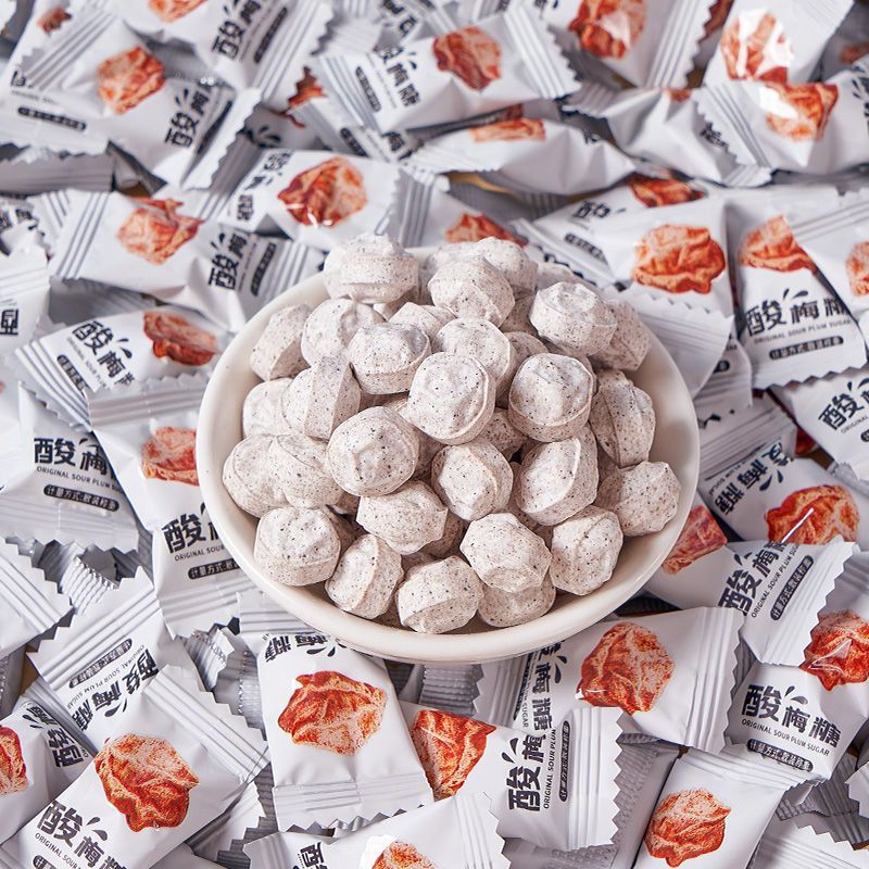 3D Sour Plum Candy Bulk Sweet Sour Candy Plum Candy Front Stage ...
