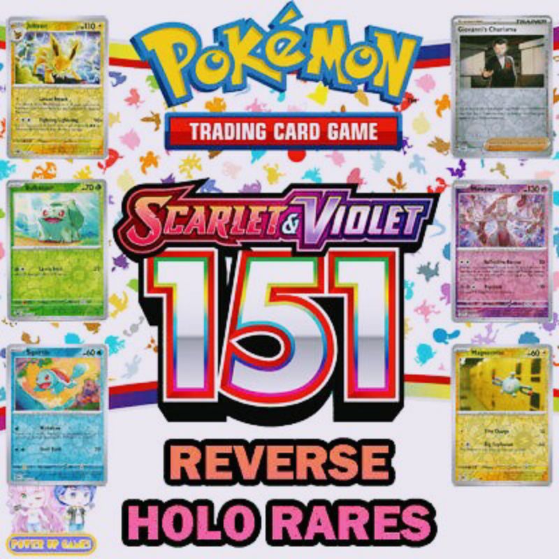 Ptcg- Reverse Holo 151 English Pokemon card (Grass Series) | Shopee ...