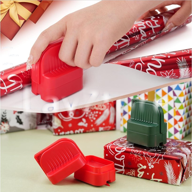 Wrapping Paper Cutter Wrap Cutter 4 Wheels Compact Christmas Wrapping ...
