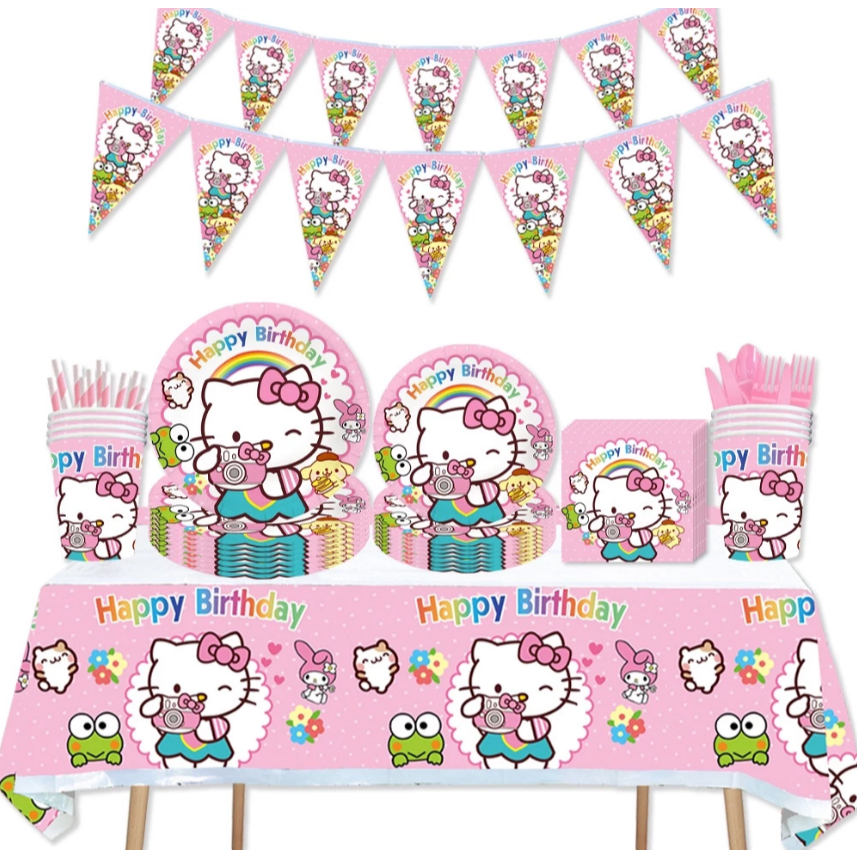 Hello Kitty Theme Birthday Party Hello Kitty Party Balloon Hello Kitty ...