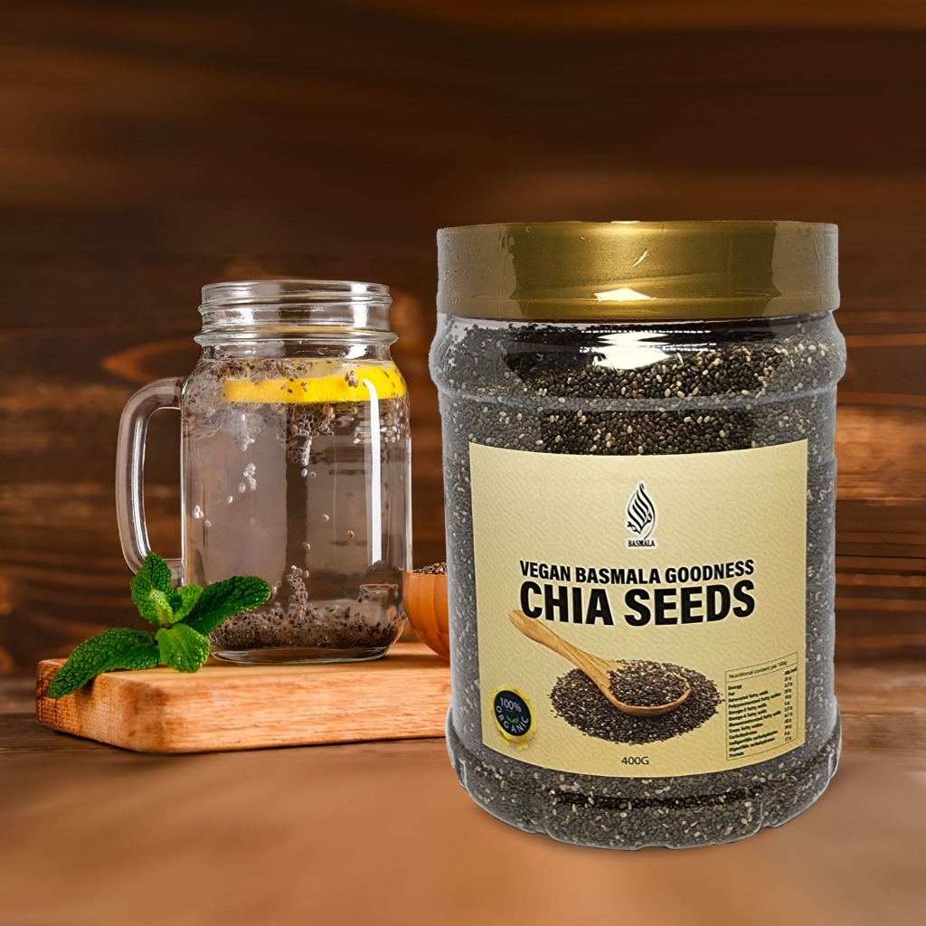 Chia Seed Organic (150g/400g/500g/1kg)halal100% | Shopee Singapore