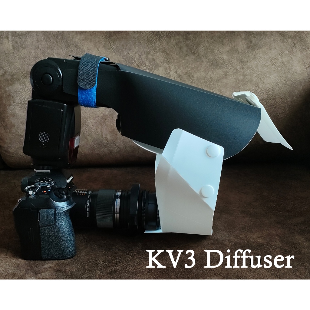 Flash Diffuser - Extreme Macro Diffuser - KV2 Diffuser - Macro