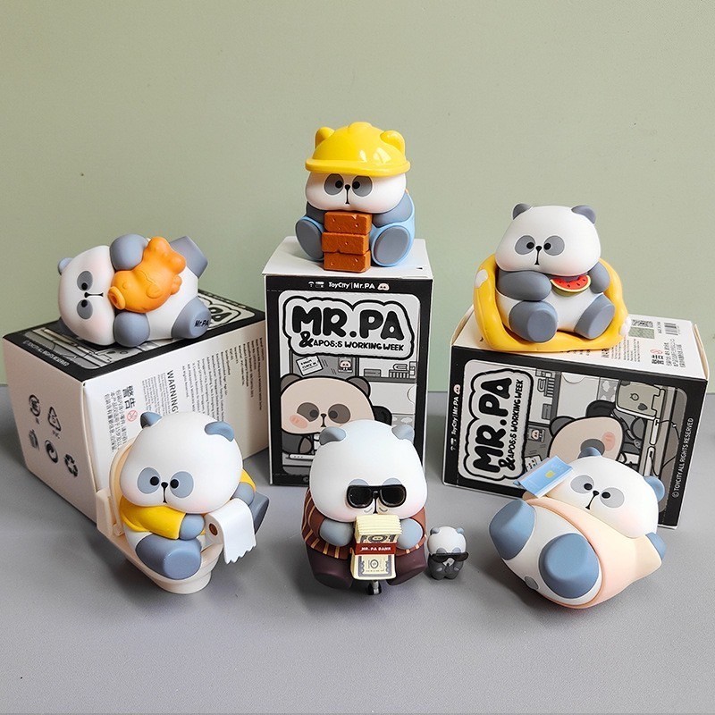 TOYCITY MR.PA &S WORKING WEEK SERIES BLIND BOX | Shopee Singapore