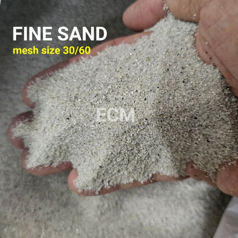 (MESH 30/60) SILICA SAND / PASIR SILICA (1KG / 4KG PACK) | Shopee Singapore