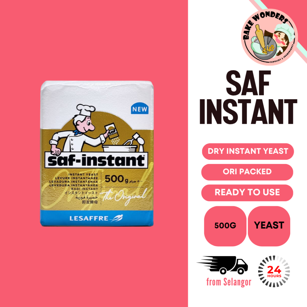 Saf Instant Yeast/ Instant Yeast/ Yis Segera (500g) | Shopee Singapore