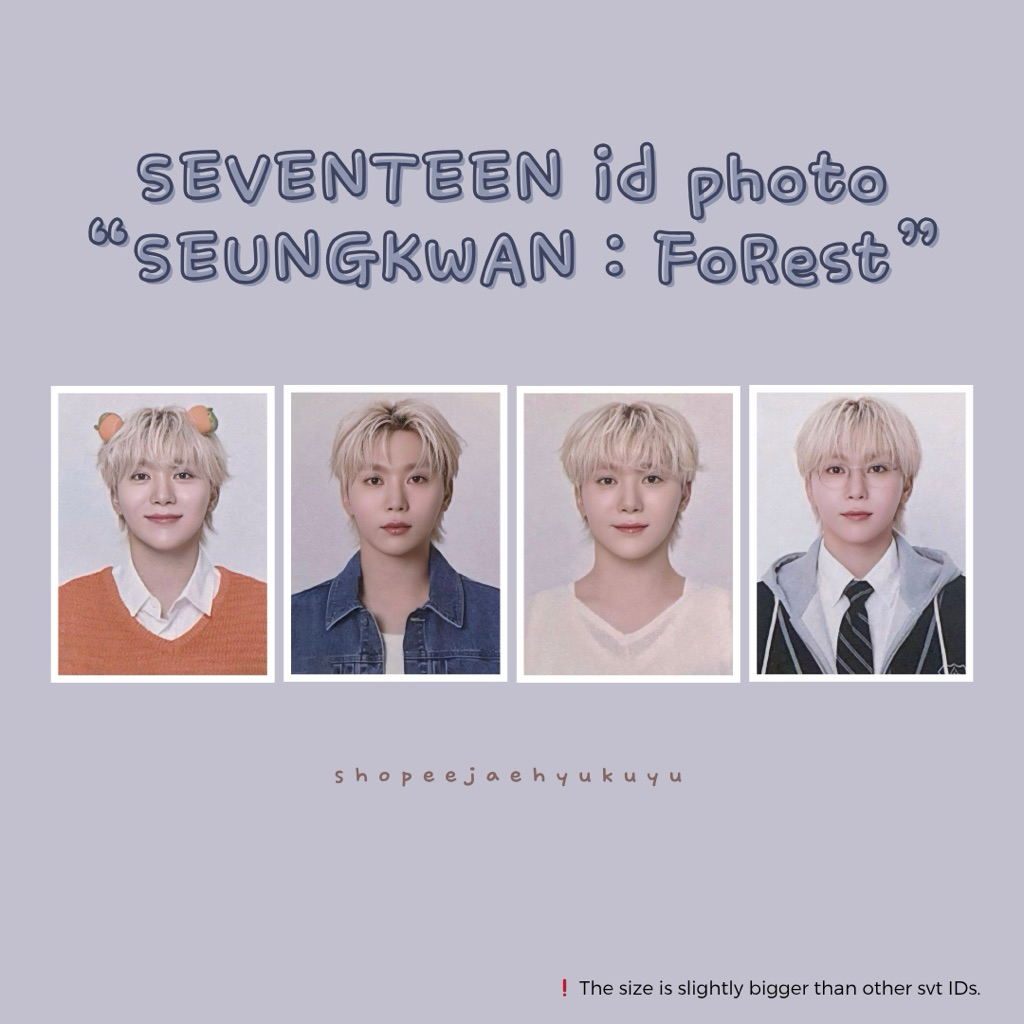 NEW] SEVENTEEN SVT ID Photo Passport Set 13 Members Happy Burstday