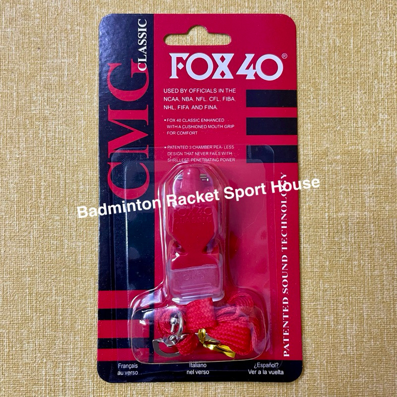 FOX 40 FOX 80 Classic CMG WHISTLE Premium Quality Finger Grip