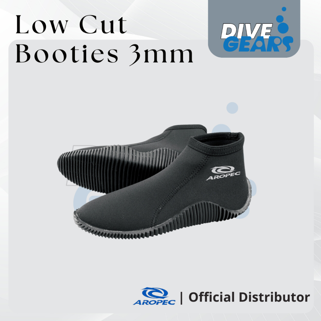 Aropec Scuba Diving Low Cut Boot Booties 3mm Neoprene Snorkeling Free ...