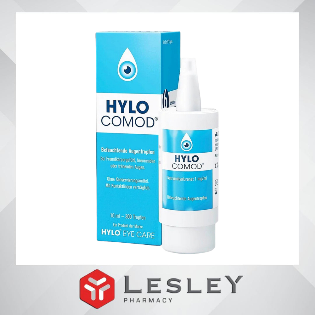 Hylo Comod Lubricating Eye Drops (10ml) | Shopee Singapore