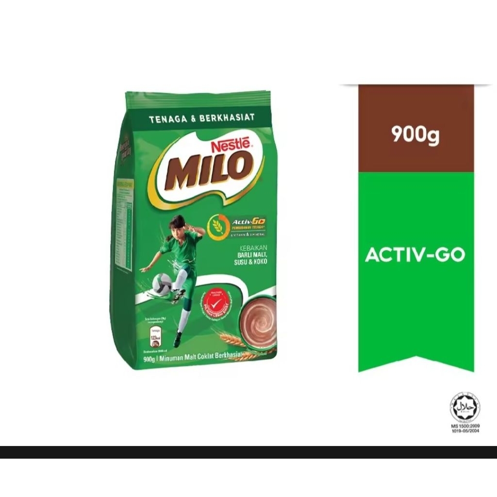 NESTLÉ MILO CHOCOLATE MALT POWDER Soft Pack 900g | Shopee Singapore