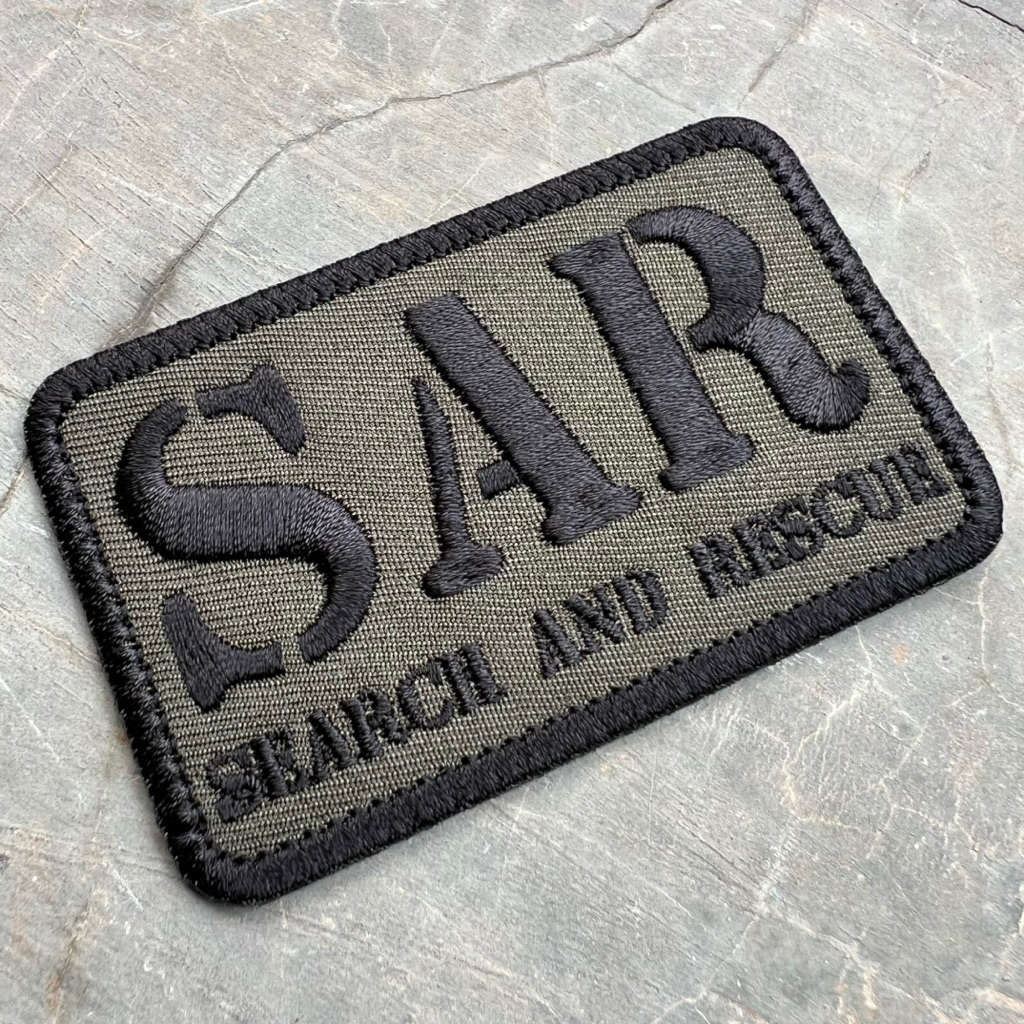 SAR Search and Rescue embroidered patch | Shopee Singapore