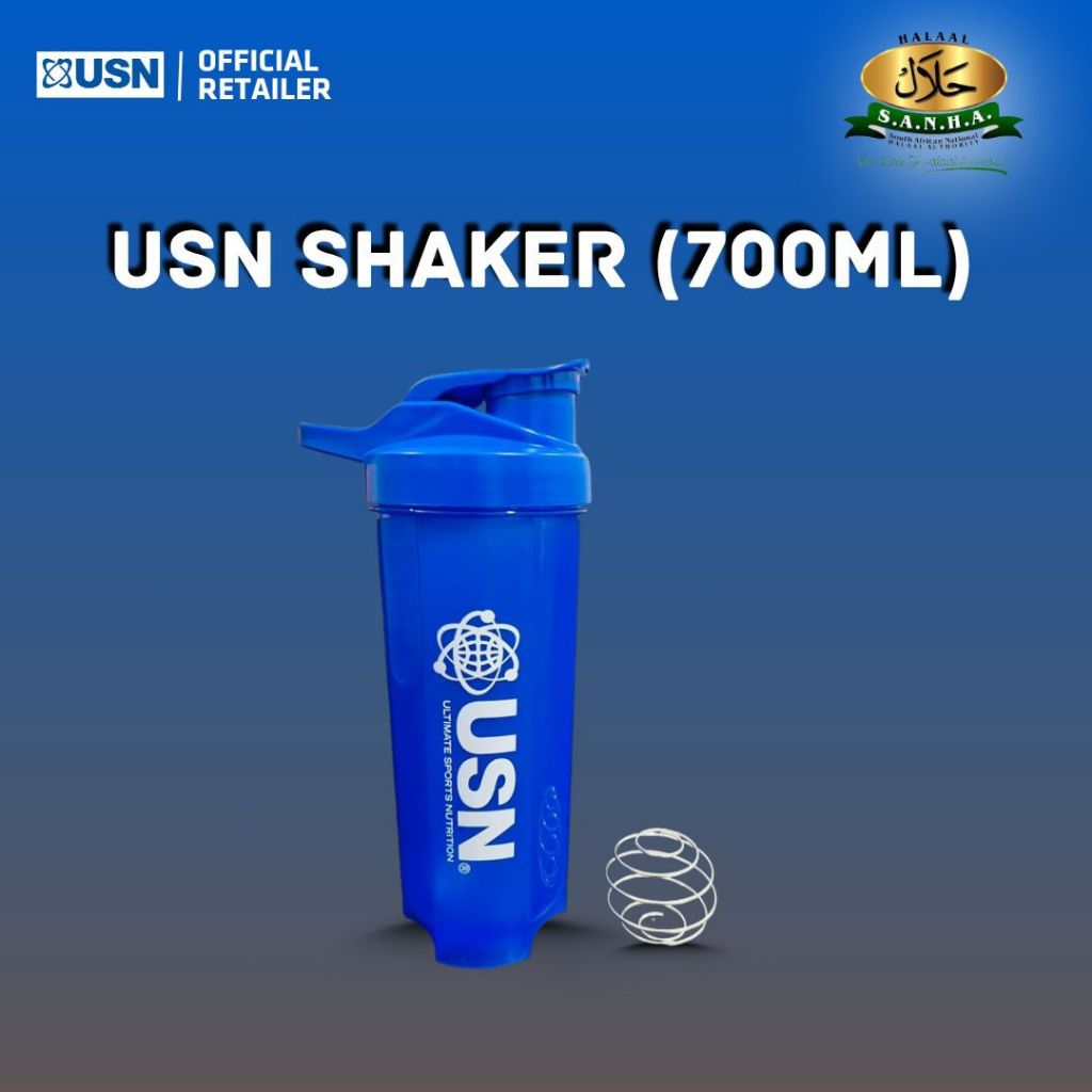 USN Protein Shaker 700ml - BLUE ( FREE SPRING BALL) | Shopee Singapore