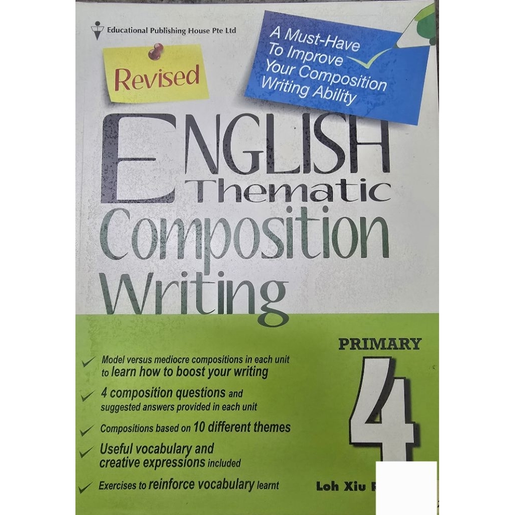 English thematic composition writing primary 4 (eph) | Shopee Singapore