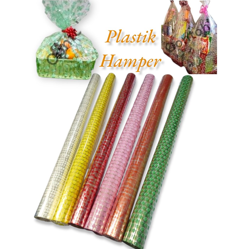 Hamper Wrapper Plastic OPP Hamper Wrapper/ Hamper Wrapping Plastic ...