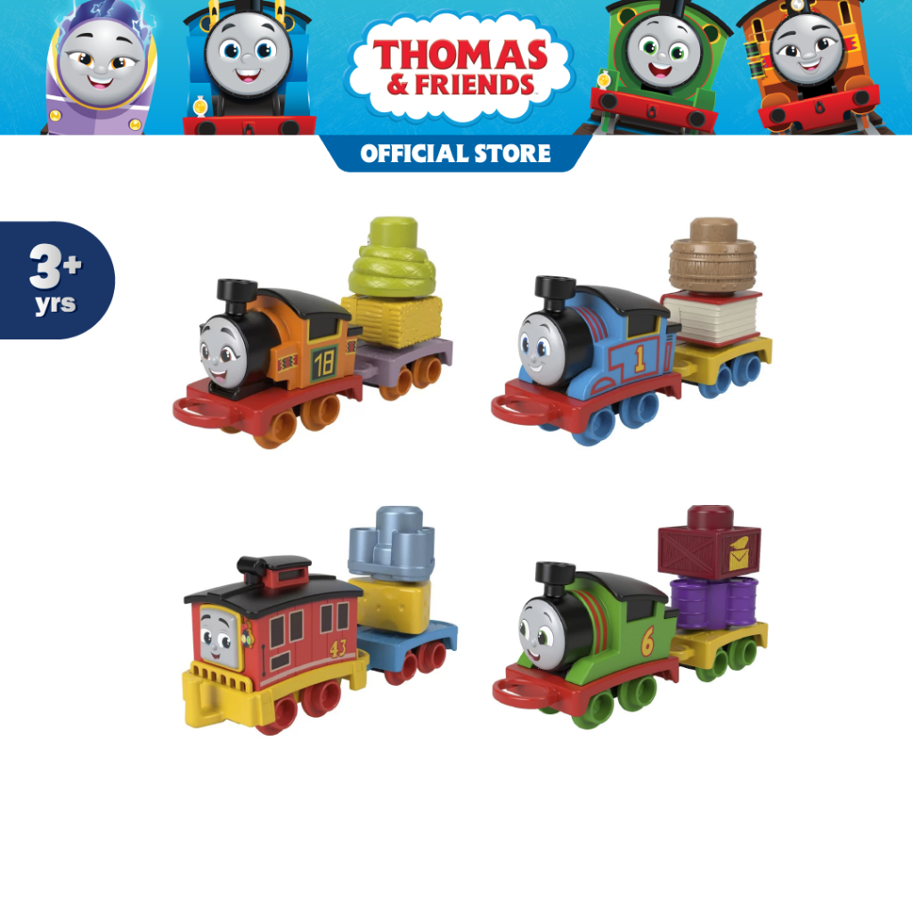 Thomas Friends My First Push Along Toy Train Collection For Toddlers Character May Vary HXP51 Shopee Singapore