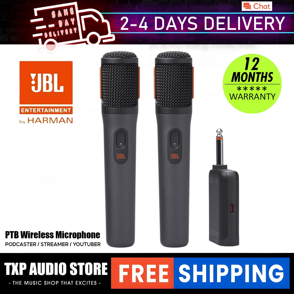 JBL PartyBox Wireless Mic Wireless Microphone Set Party box | Shopee ...