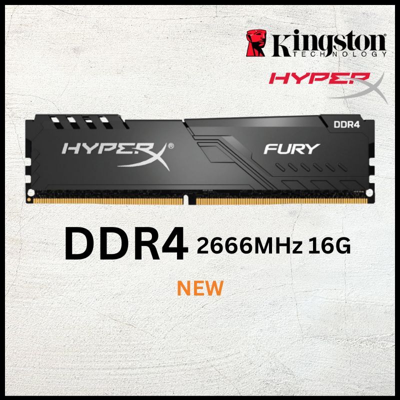 Kingston Hyperx Fury DDR4 2400Mhz 2666Mhz 3200Mhz 4GB 8GB 16GB