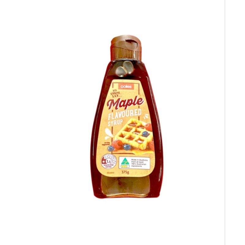 Coles Maple Flavoured Syrup 375g | Shopee Singapore