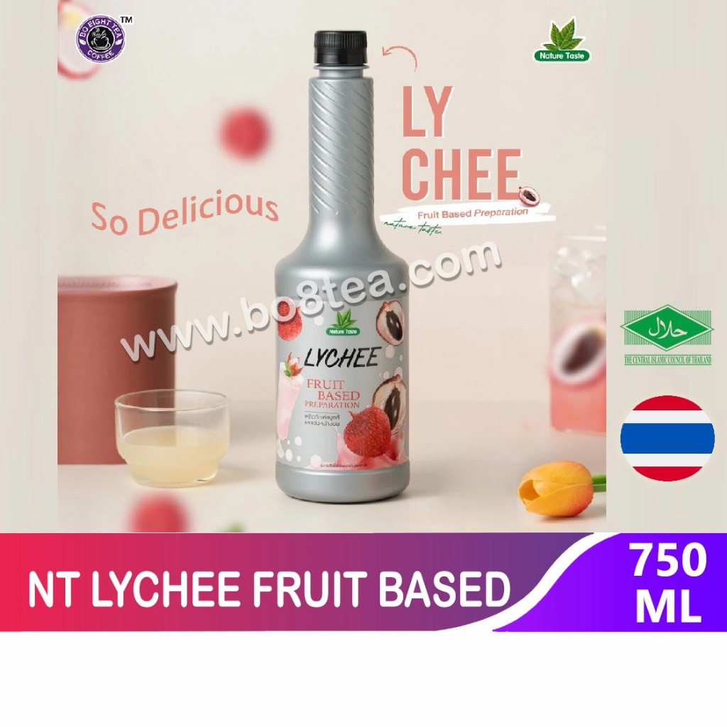 THAILAND NATURE TASTE LYCHEE FURIT BASED 750ML 泰国荔枝浓缩汁 LYCHEE JUICE ...