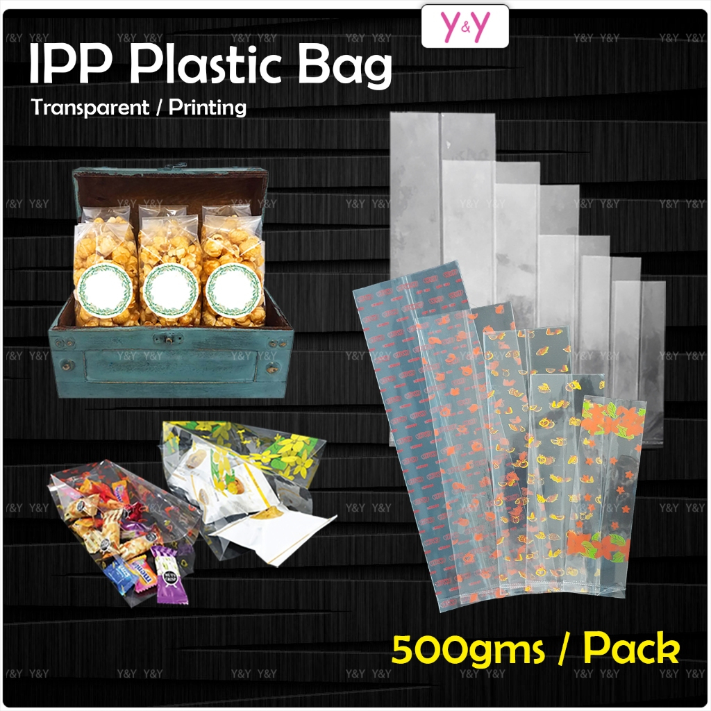 IPP Plastic Bag / Plastic Bag / Cookies Bag / IPP Transparent Plastic ...