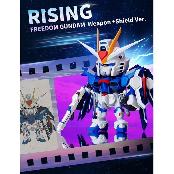 Bandai 万代- QMSV Mini Seed Freedom Gundam Blind Box | Shopee