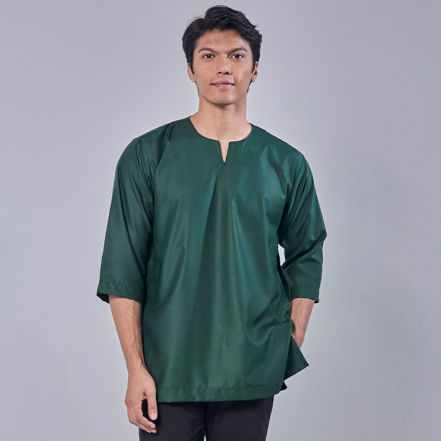 LEKIR-2 - Kurta Casual Lekir - Japanese Cotton 3/4 Sleeves Kurta V-Neck ...