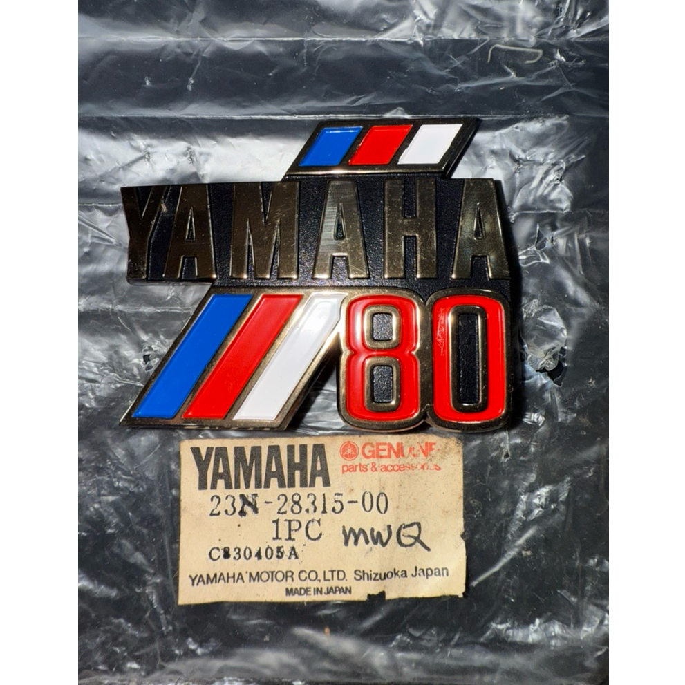 YAMAHA Y80 Y80 CDI LEGSHIELD EMBLEM LEGSHIELD LOGO LEG SHIELD LOGO ...