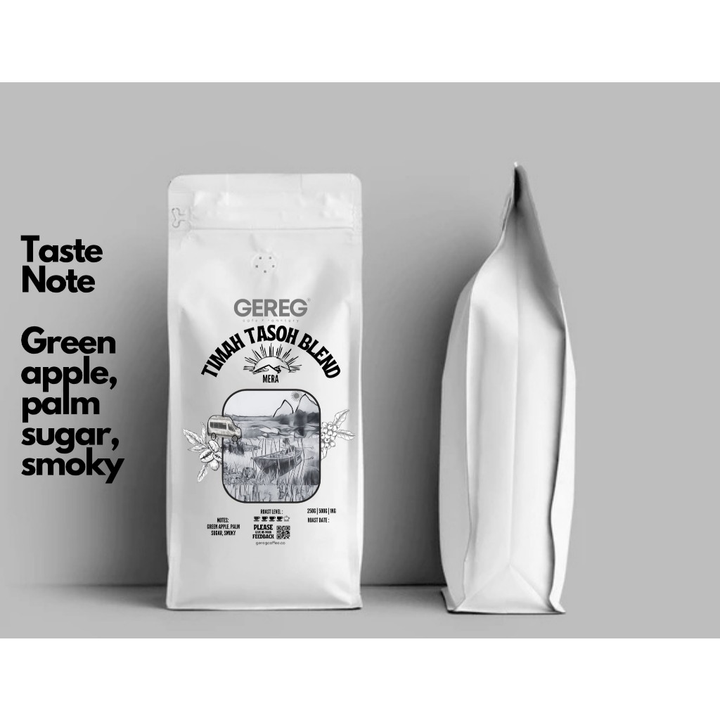 (TIMAH TASOH BLEND)[GEREG ROASTERY] 100% Arabica coffee Beans Espresso ...