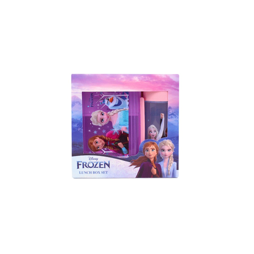 Disney Frozen Elsa Anna Olaf School Children's Lunch Box Set Drinking ...