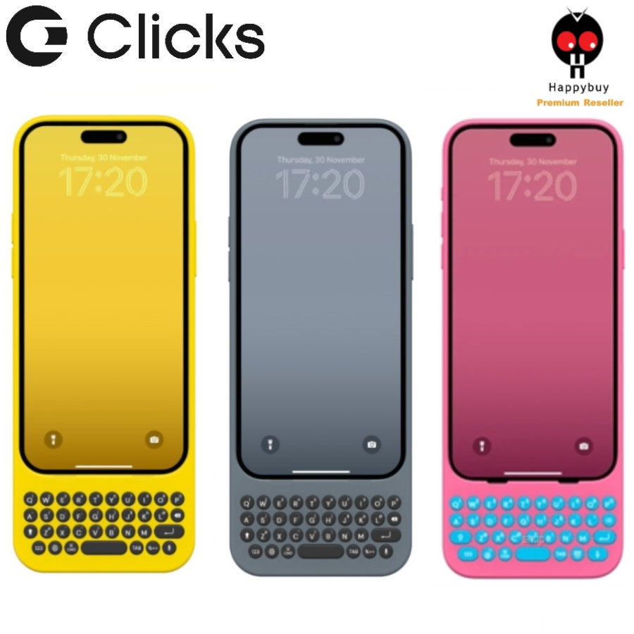 Clicks Keyboard for iPhone 15 Pro / 15 Pro Max / 16 Pro / 16 Pro 