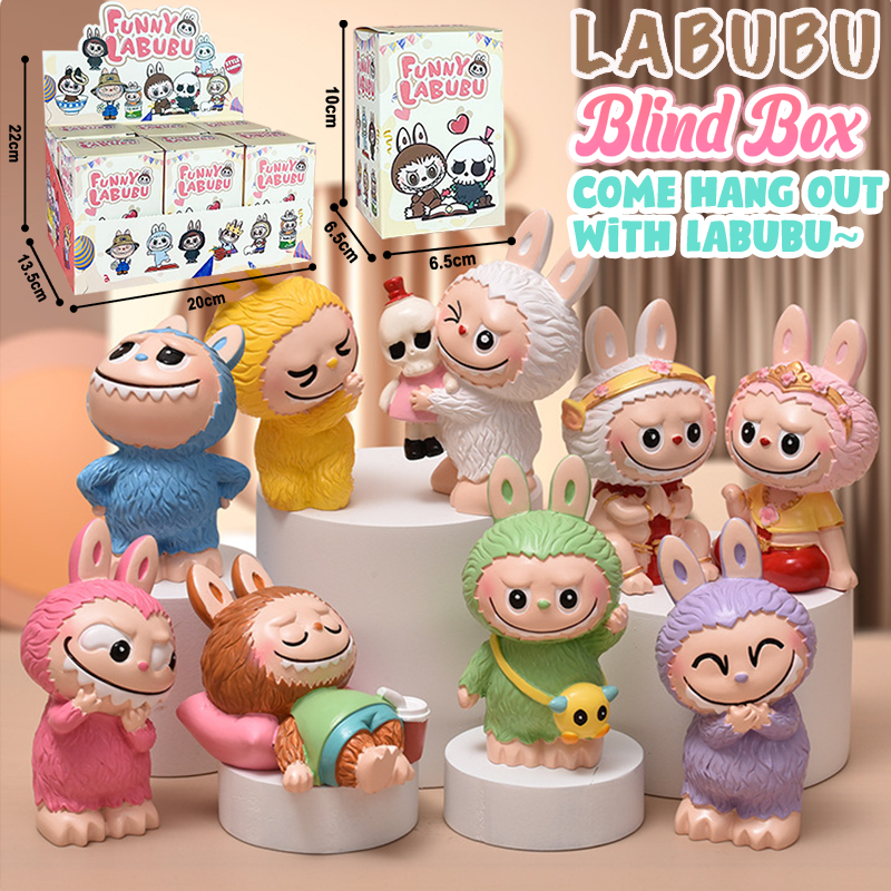 Pop Mart Labubu The Monsters ExcitingBlind Box Series Toys Cute Action ...