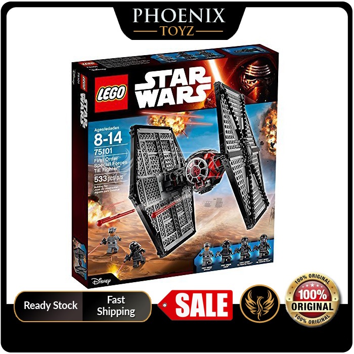 LEGO 75101 Star Wars First Order Special Forces Tie Fighter (New ...
