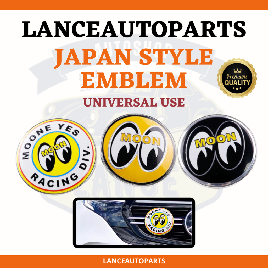 Mooneyes Universal JAF Japan Automobile Federation Lambang Front Grill ...