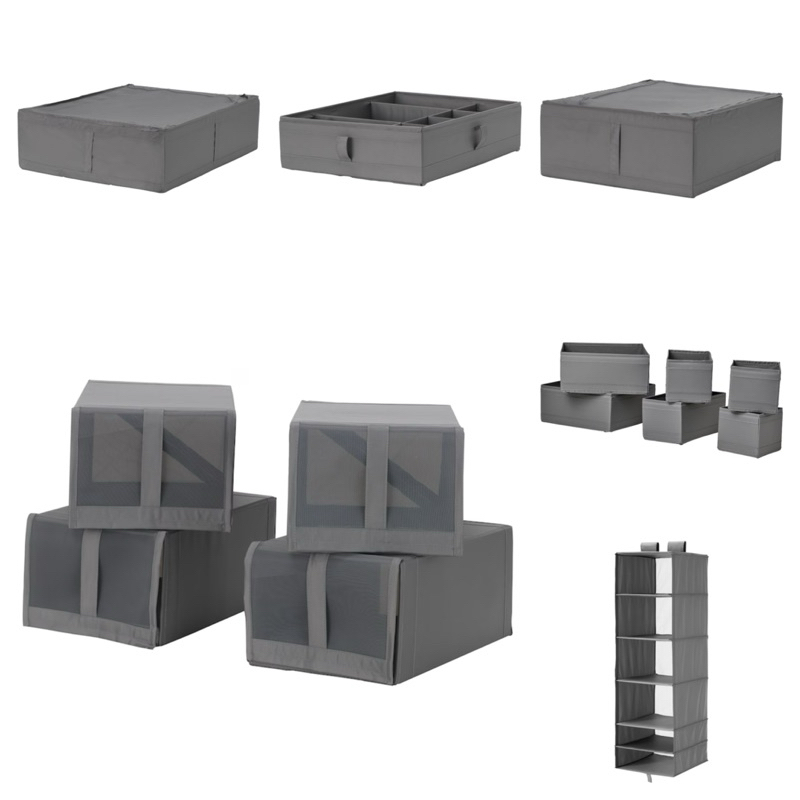 ikea SKUBB Box/Storage case/Shoe box/Box with compartments/Storage with ...