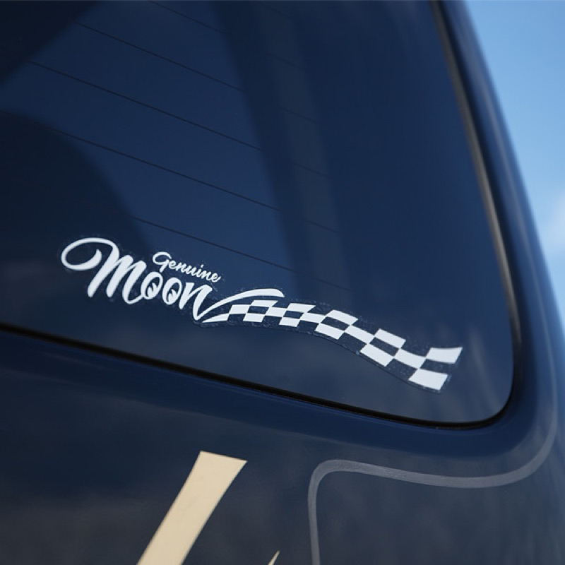 JDM Moon Mooneyes Premium Car Motor Sticker Waterproof | Shopee Singapore