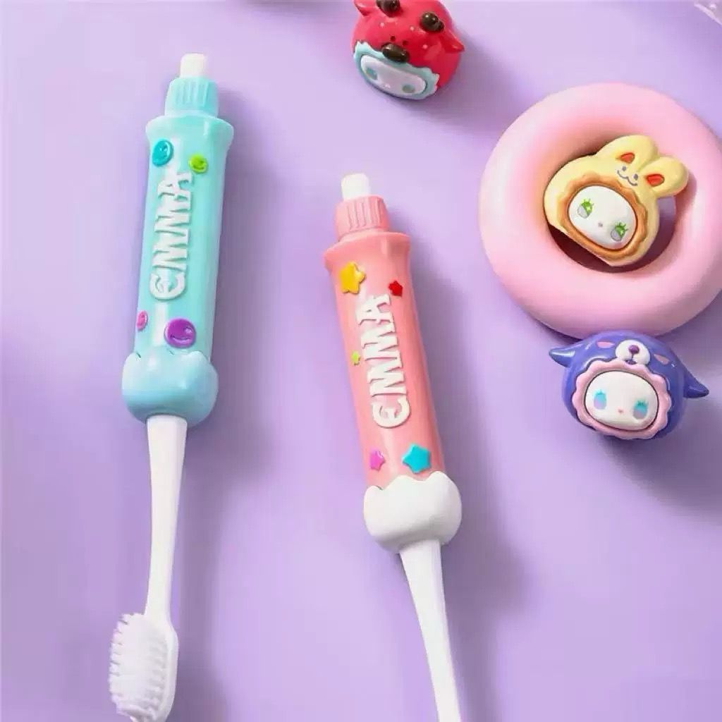 Origianl EMMA RUA RUA ZOO Toothbrush Blind Box EMMA RUA RUA ZOO ...