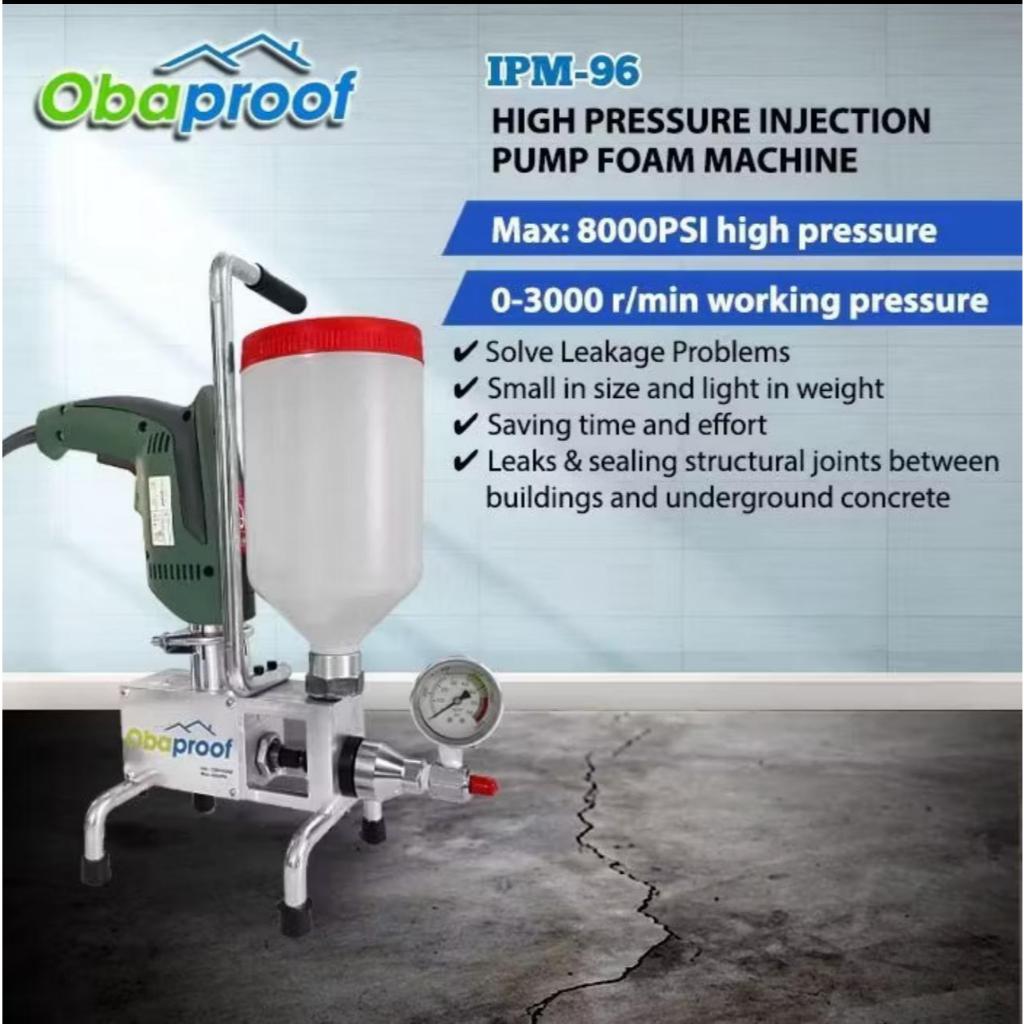 epoxy injection pump Epoxy Concrete Crack Injection foam Grouting ...