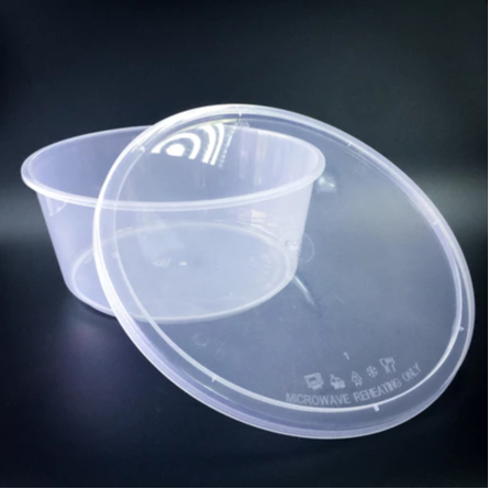 Square & Round Plastic Disposable Microwave Food Container | Tupperware ...