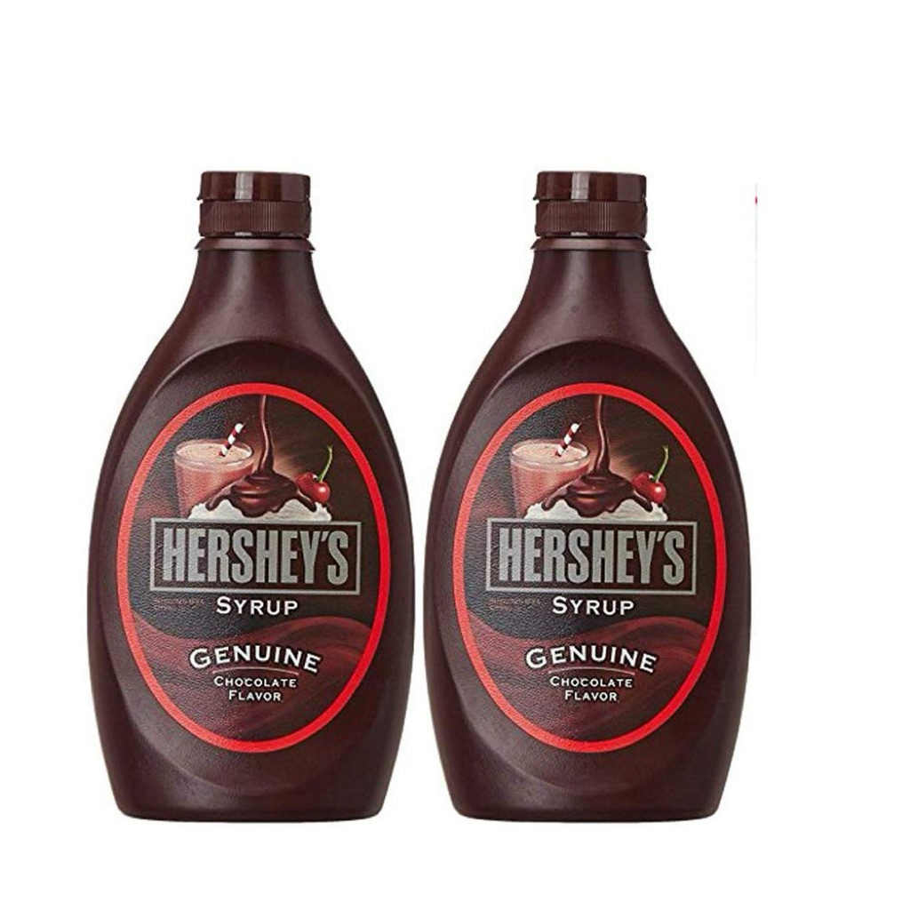 HERSHEY’S Syrup Chocolate Flavour | Rich & Smooth | Dessert Topping ...