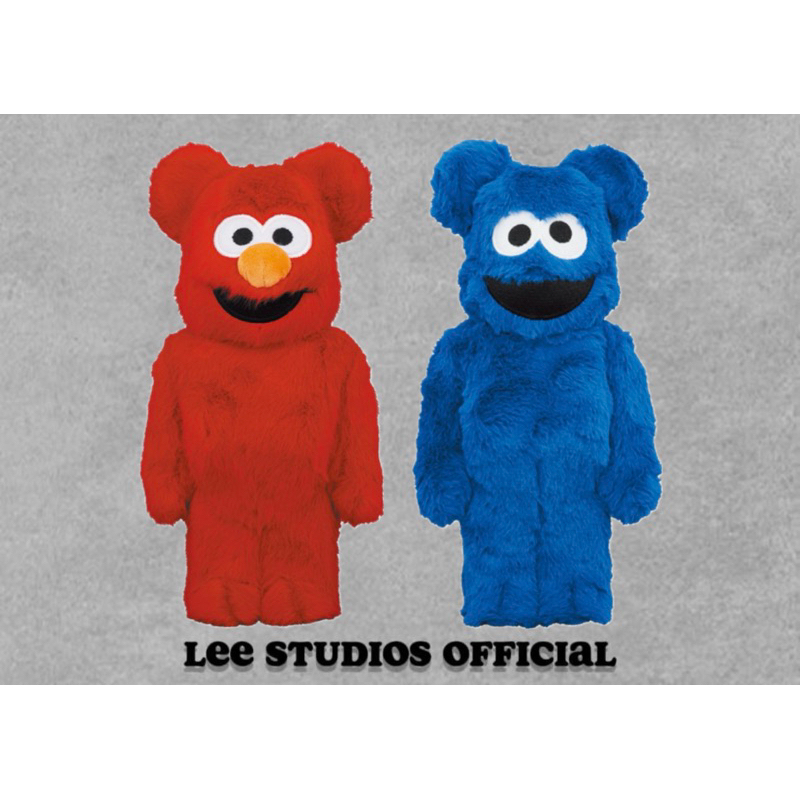 400% ] Medicom Toy Bearbrick Sesame Street COOKIE MONSTER 1.0 