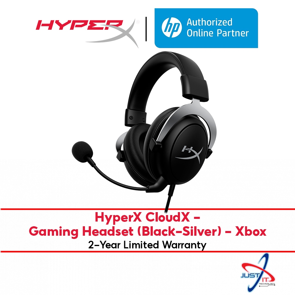 HYPERX CLOUD X -GAMING HEADSET (BLACK - SILVER) - XBOX (4P5H8AA ...