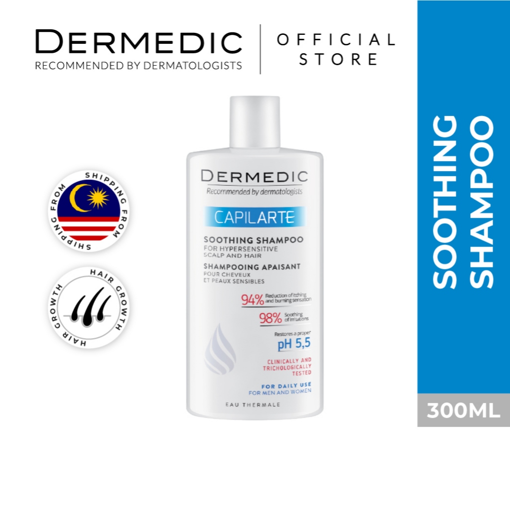 [HAIR Care] Dermedic Capilarte Soothing Shampoo for Excessively ...