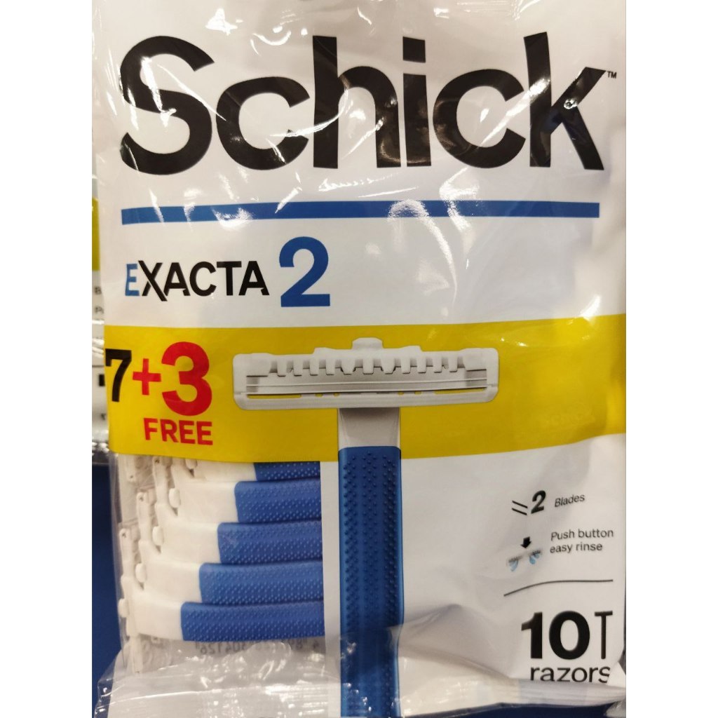 Schick Exacta 2 (10 razors) | Shopee Singapore