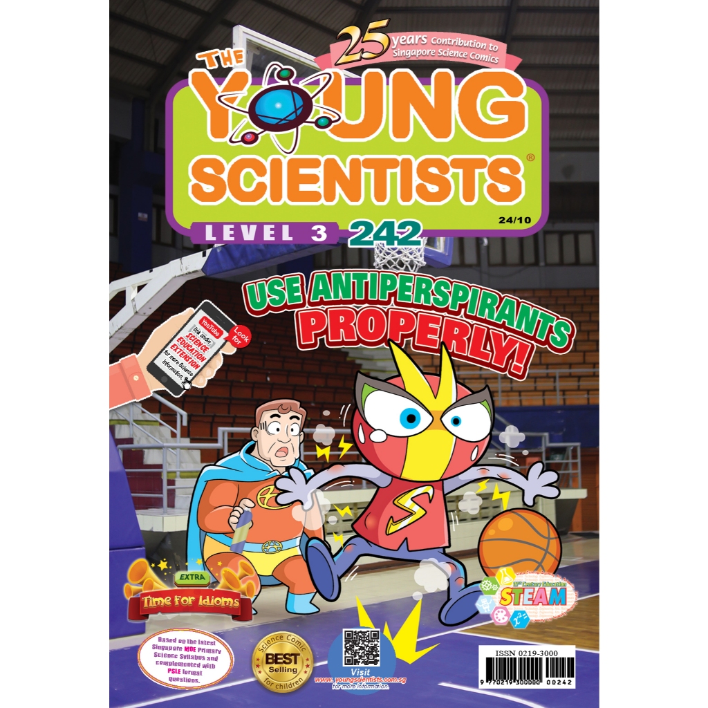 シンガポール雑誌　young scientists level 3 10冊 The Young Scientist 2024 Pack Level 3 – Popular Book Company