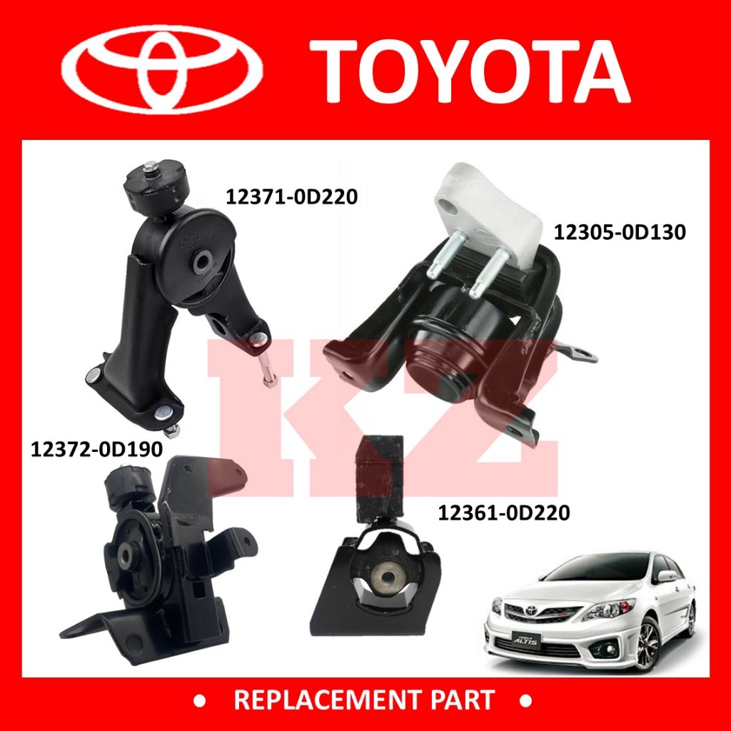 あ Toyota Highlander 08-10 Engine Mount Support 12360-31041